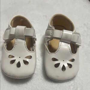 Classic White Baby Shoes